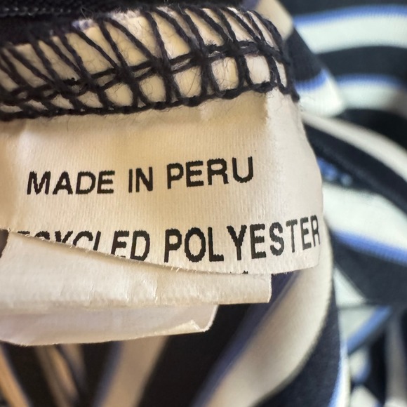 GREYSON Men's XXL Striped Performance Golf Polo Shirt Pink Logo Embroidered - Picture 4 of 6